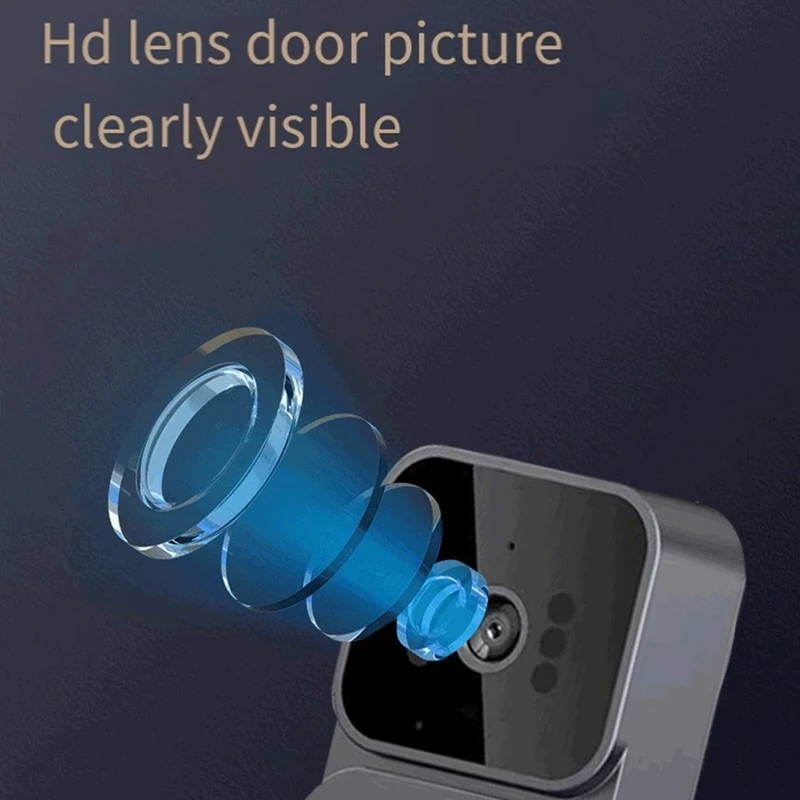 Y43A-Doorbell Video Intercom Camera Inteligente Wireless By Night Vision 4.3Inch Screen For Security Smart Home Apartment