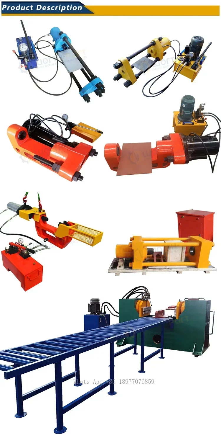 Hot Sale Worthparts Excavator Hydraulic Track Link Chain Press Best Price 200Tons Pin Machine