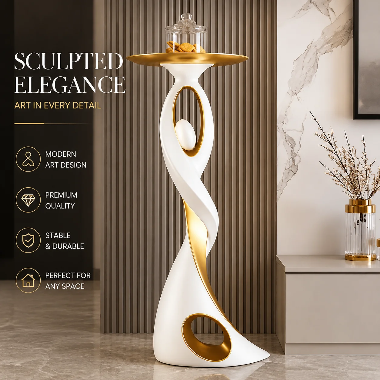Moderner Luxus-Kaffeetisch für – Resin Art Coffee Table Bewertung und Preis