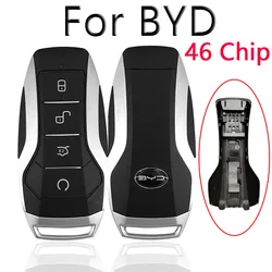 Auto Intelligent Remote Key ID46 Chip Car Key for BYD SONG PRO TANG EV ATTO3 EV MAX PLUS 4 Buttons Car Keyless Samrt Remote Key