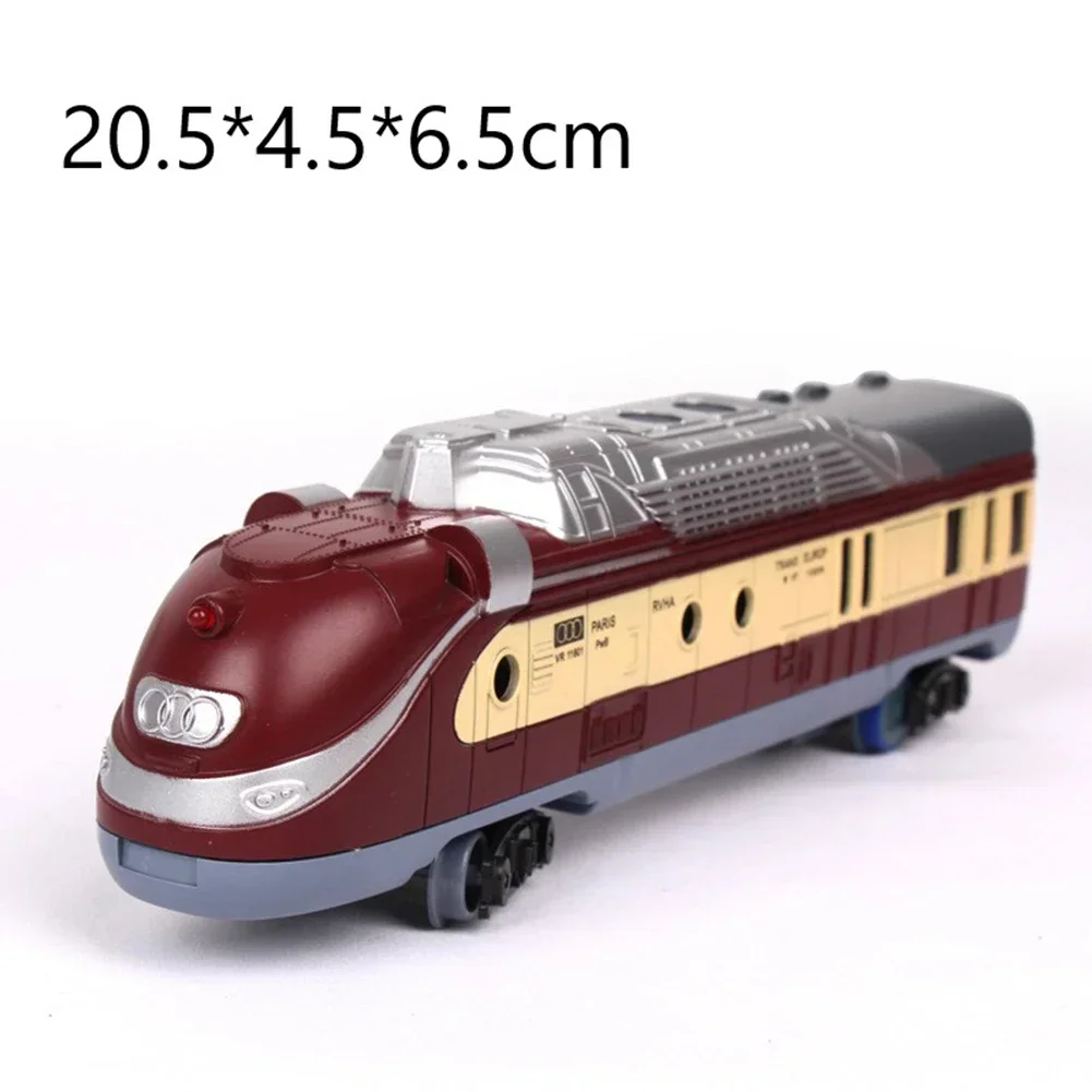 Simulation Alloy Metal High Speed Rail Diecast Train Toy Model Educational Toys Boys Children Train Alloy Model Toys Gift