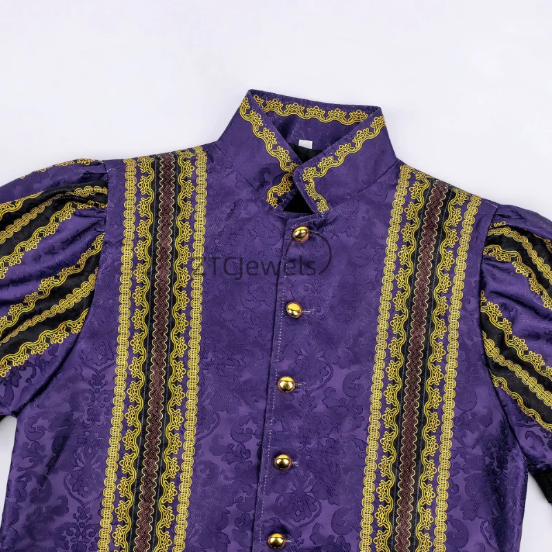 

Medieval Renaissance Period Retro Prince Noble Role-playing Costume Halloween Role-playing Clothes Unisex Adult Size