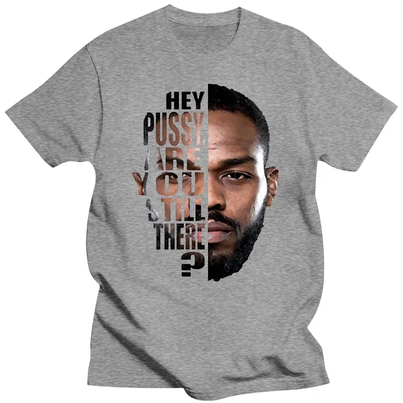 Men 's Tee Tops 2019 T-Shirt Jon Jones Bones MMA Mens Pre Cotton Short Sleeve T Shirts New High Quality Male T Shirt Sweatshirt