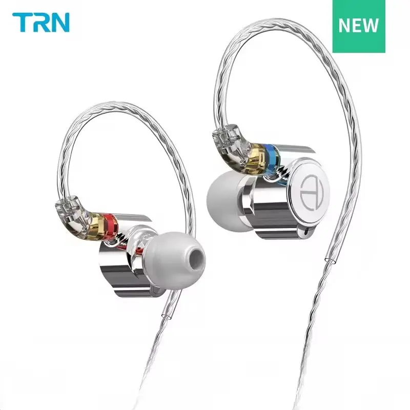 Trn Ta1 In Ear Headphones Knowles Dynamic Balanced Armature Mmcx Metal Deep Bass Earphones For Phone Music Gaming