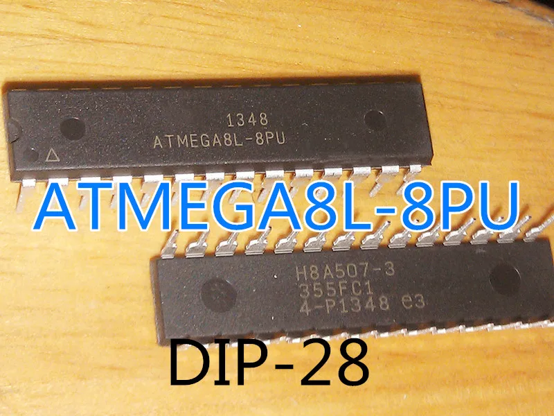 1PCS/LOT 100% Quality ATMEGA8L-8PU ATMEGA8 DIP-28 8-bit microcontroller 8K flash In Stock New Original