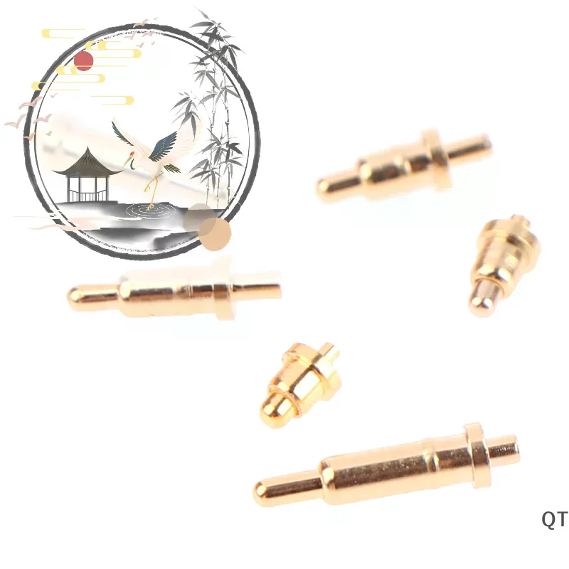 10Pcs Pogo Pin Connector Pogopin Battery Spring Loaded Contact SMD Needle PCB 3 4 5 6 7 8 9 10 12 14 MM Test Prob