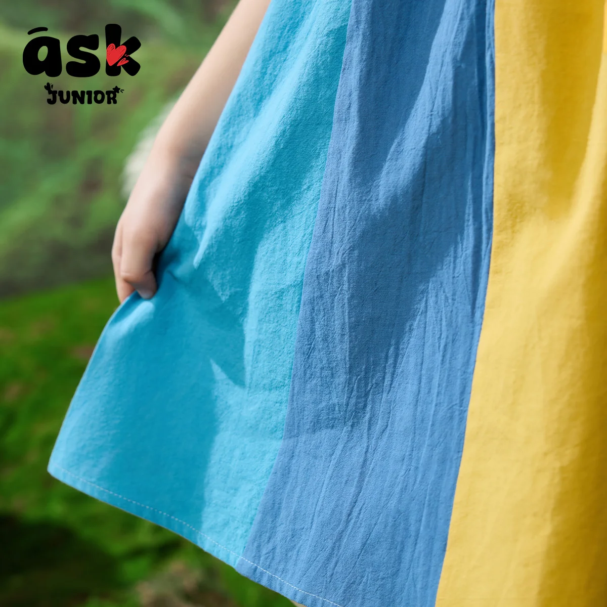 اسأل فستان الحمالات اللطيف الصيفي متعدد الألوان للفتيات الصغيرات