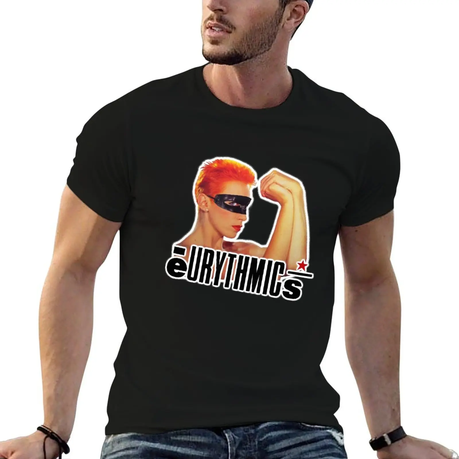 Camiseta sweet dreams eURYTHMICs masculina casual, camisetas de anime, camisetas oversize, camiseta 100% algodão