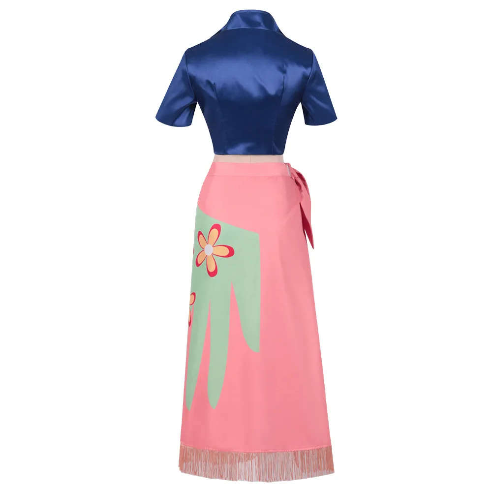 Anime Cosplay Costume Dress Outfits Nico Robin Cosplay Costume  Party Suit Costumes For Girl Halloween Carnival Suit - view 6