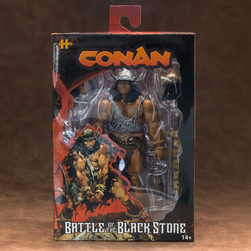 

1/12 The Barbarian Black Stone Battle Conan Action Figure Pre-Painted Model Fabric Costume Multiple Accessories Collectible Toy