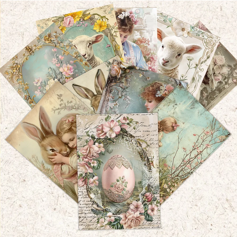 

32pcs, Vintage New Year,Easter Egg Postcards,Birthday/Anniversary Gifts, Collectibles, Suitable for Gift Giving, Can be Mailed.