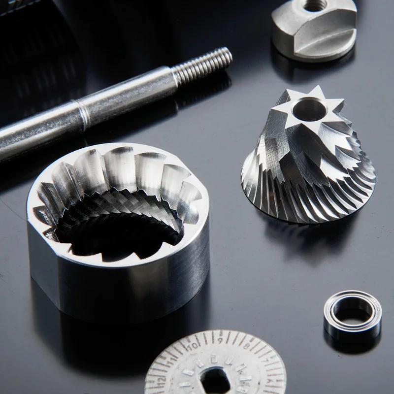 

Специальные аксессуары для ручной кофемашины, шлифовальный диск, материал из нержавеющей стали Fasola 420, конусный нож, 7 углов