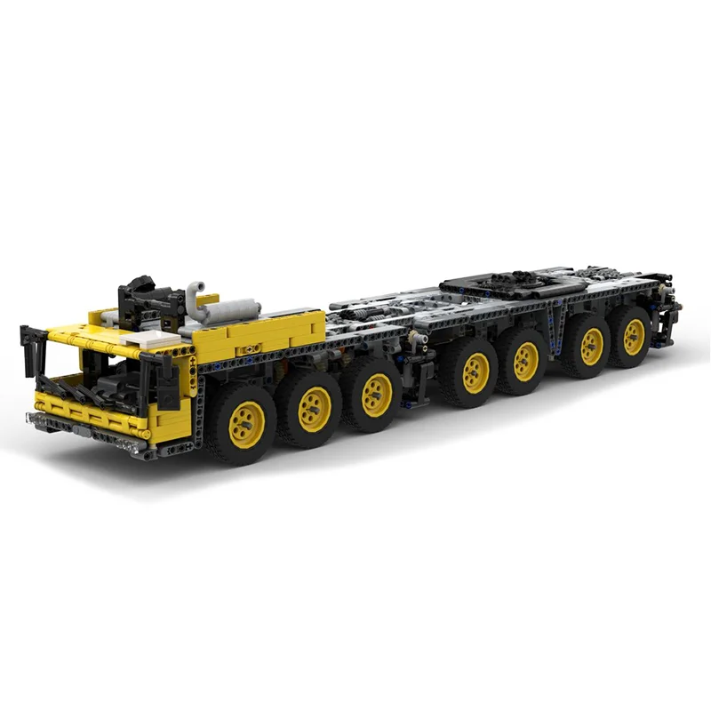 4985pcsMOC Grove GMK7550 [Control+] 1:22 Schaalmodel van Themobile Crane. Bouwstenen DIY Jongen Speelgoed Cadeau CollectieSerie Cadeau