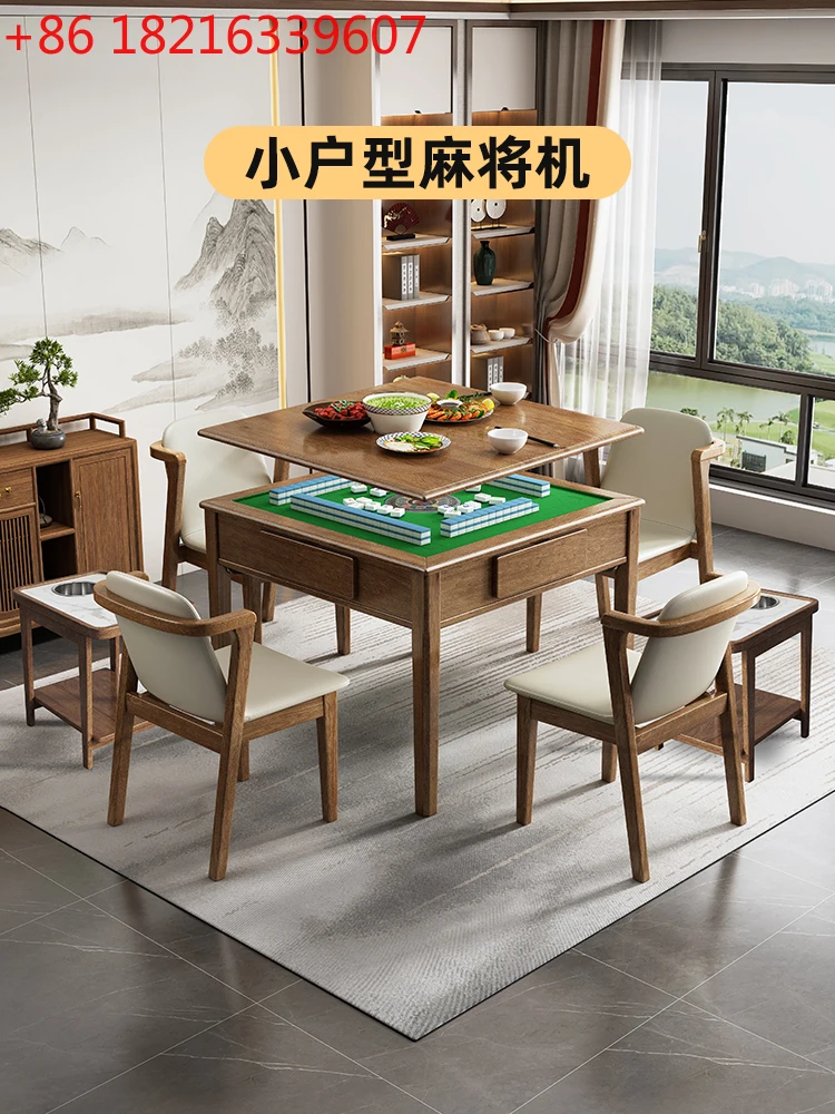 

High-end electric mahjong machine, fully automatic household new Chinese solid mahjong table