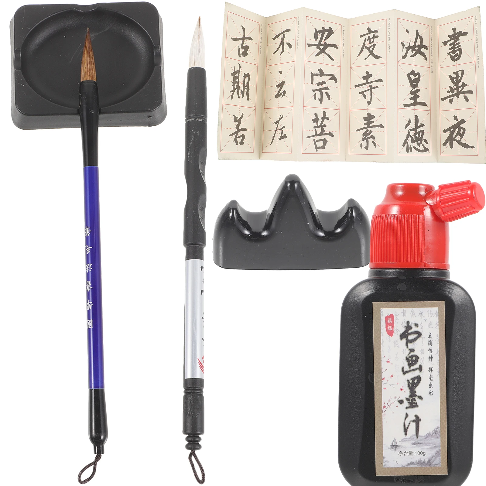 

Chinese Calligraphy Set Writing Cloth Lightweight Portable Study Accessory Beginners Advanced Caligraphy Pen Kits