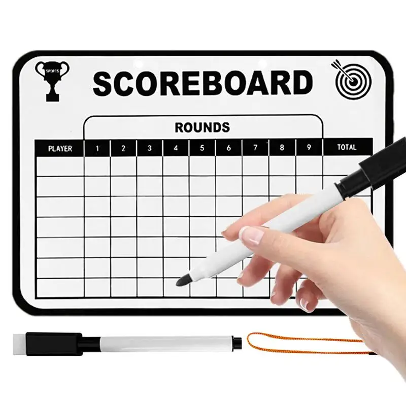 Golf Scorecard Card Track Golf Stats Reusable Golf Scorecards Golf Supplies For Professional Beginner Amateurs