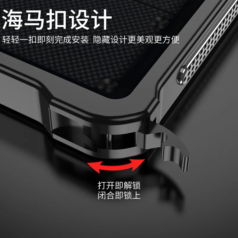 Cooling Medium Frame Phone Case For Redmagic 8 9 10 Pro 10 Air Aluminium Alloy Metal Border Cover For Nubia Red Magic 10Pro 9Pro - Image 3