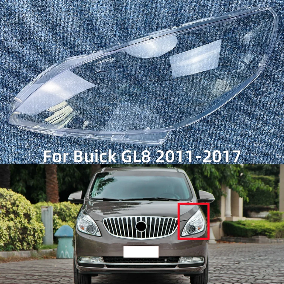 

For Buick GL8 2011 2012 2013 2014 2015 2016 2017 Accessories Cars Headlights Lamp Glass Replace The Original Lens