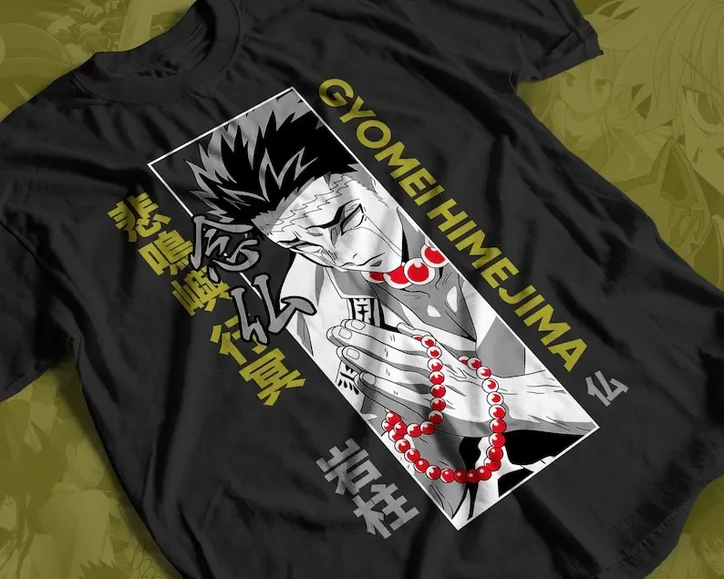 

Hashira Himejima Anime T-shirt Unisex, Demon Anime Manga Shirt