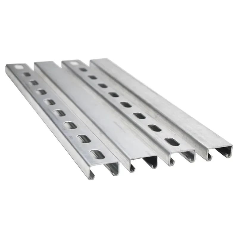 for   Unistrut Bracket Welded Bending Structure  Photovoltaic Solar Panel Mounting Cable Bracket Support Solar Panel