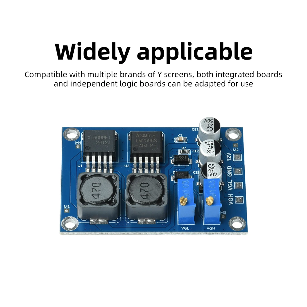 12V DC Logikplatinen-Reparaturmodul für Bildschirmreparatur VGH VGL Dual-Spannung Einstellbare Technologie-Aktualisierung für Elektronik – Detail 11