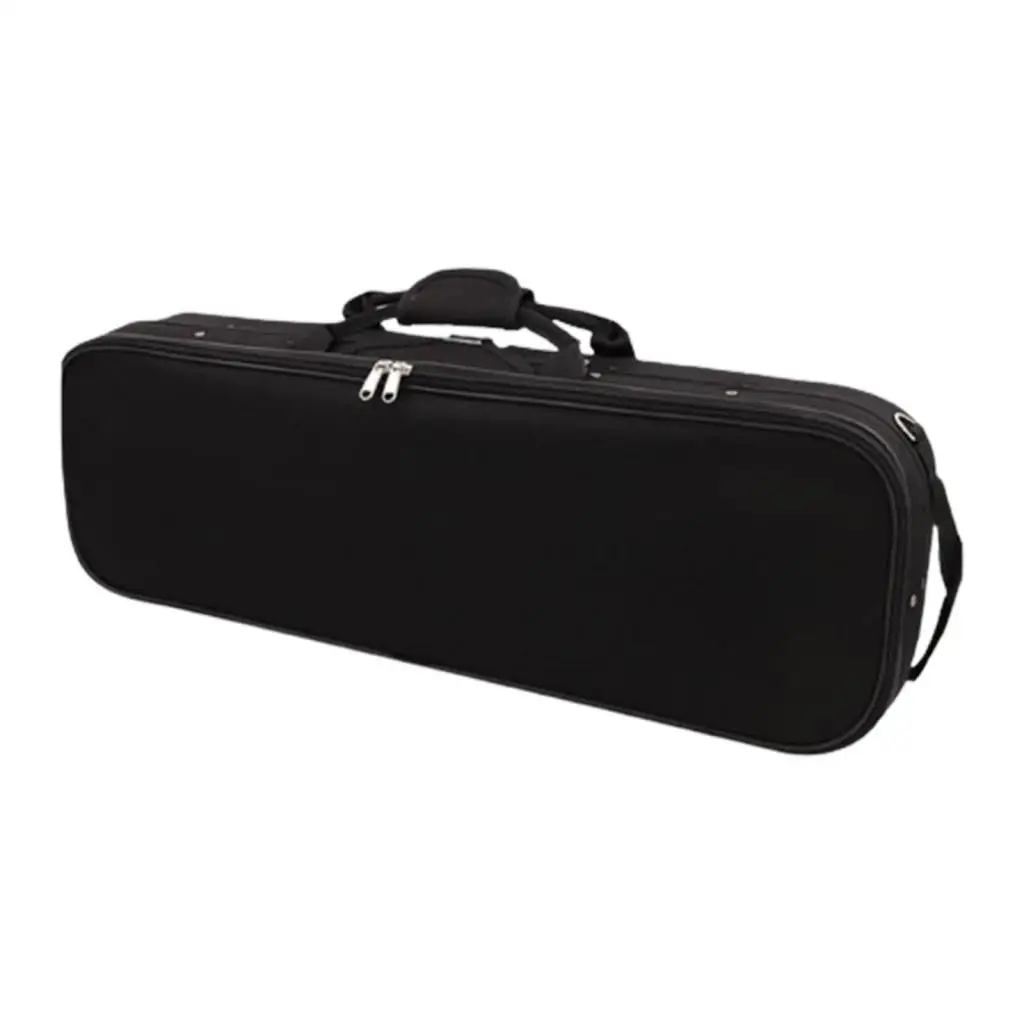 

Violin Carry Case Violin Storage Hard Shell Case Professional with Backpack Straps Sturdy Portable Built in Hygrometer