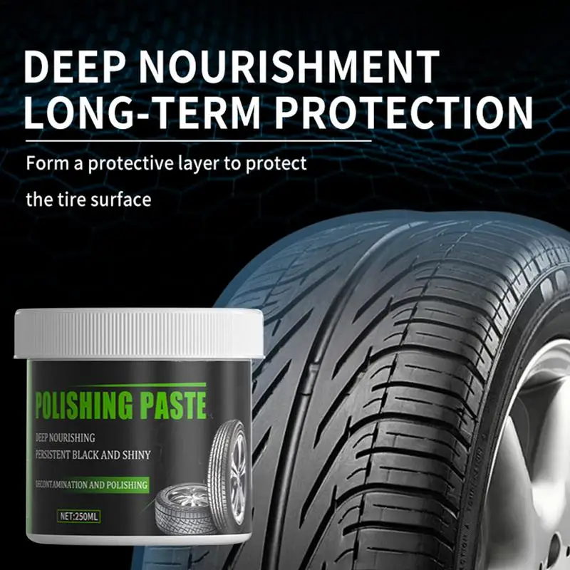 

Multi-purpose Car Tire Wax Tire Brightener Renovation Covering Scratches Maintenance Paste Bicycle Motorcycle Tire Renovation