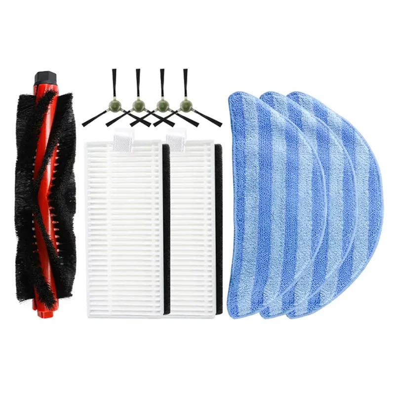 A02V-para Lefant M200 M201 M520M M571 T700 Robot repuestos de aspiradora cepillo lateral cepillo de filtro Hepa trapo