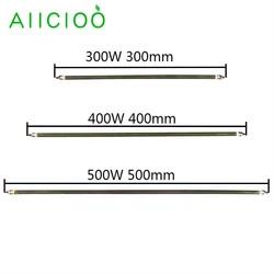 Horno eléctrico Flexible de acero inoxidable, resistencia Tubular, alta temperatura, Suna, elemento de calefacción de aire recto, 220 w, 300w, 400w, 500 v