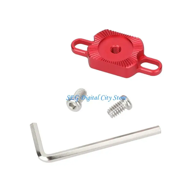 

U75B Aluminum Rosette To 1/4inch-20 Mount Extension Connector For DSLR Camera
