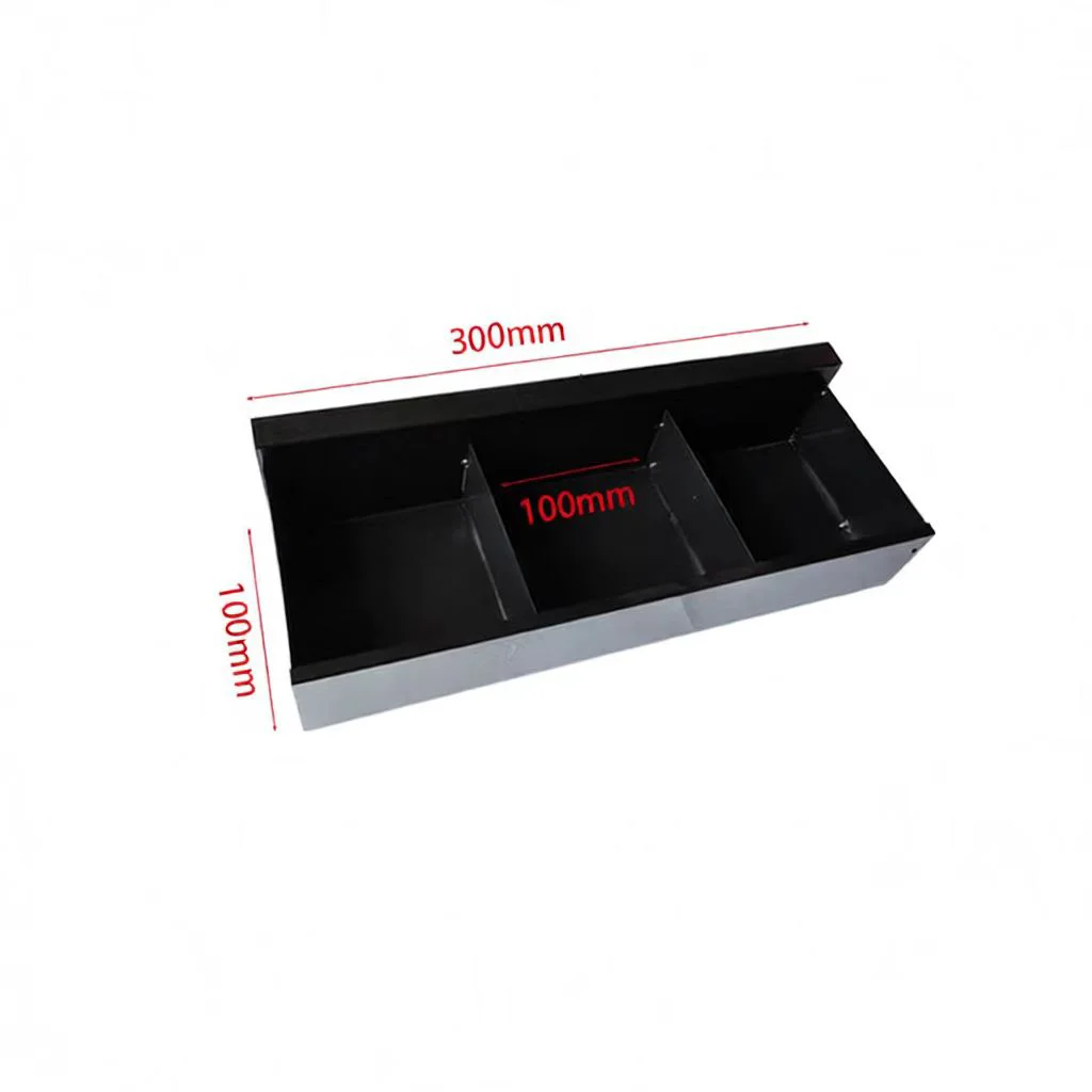 Black Screw Box That Can Be Used with Tool Cart Combination