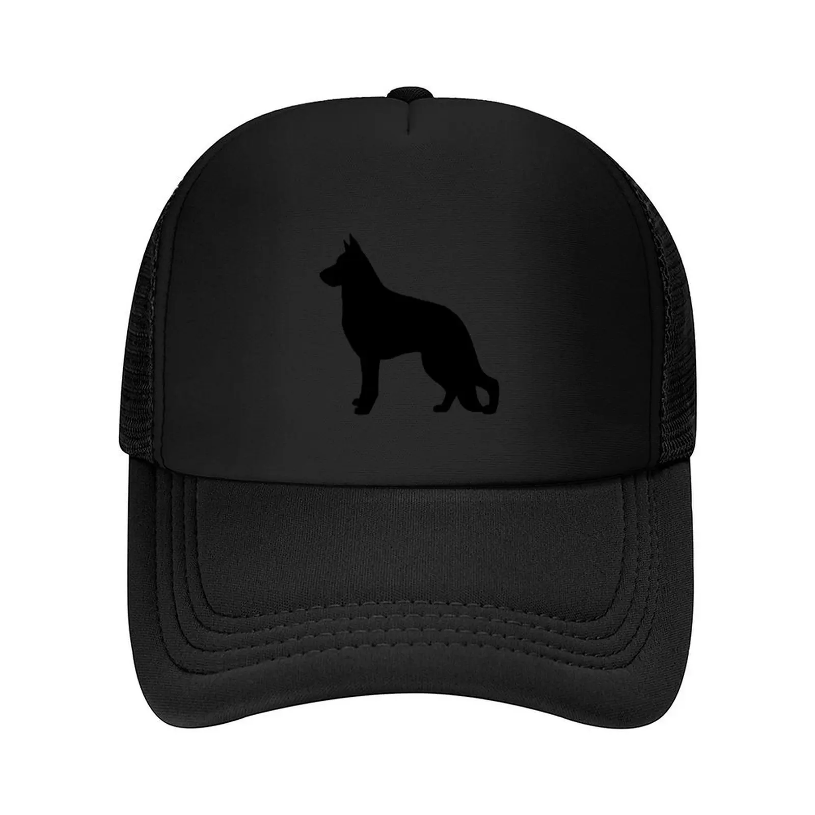

German Shepherd Dog Silhouette(s) Baseball Cap Brand Man cap Anime Hat Streetwear For Girls Men's