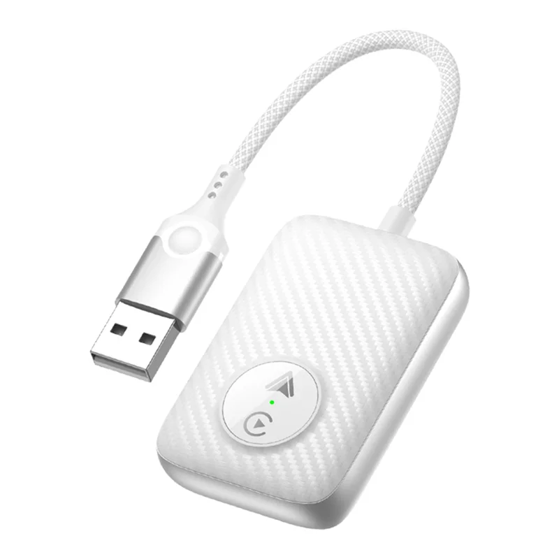 

B04C-Wireless Carplay Adapter Smart Dongle 2 In 1 For Car Android Auto Wired To Wireless Autoplay B