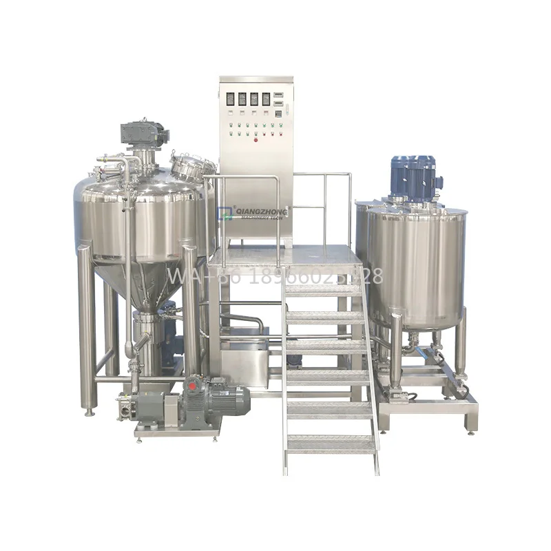 

Emulsifier Homogenizer MixingIndustrial Small Scale Ice Cream Cosmetic Sauce Powder