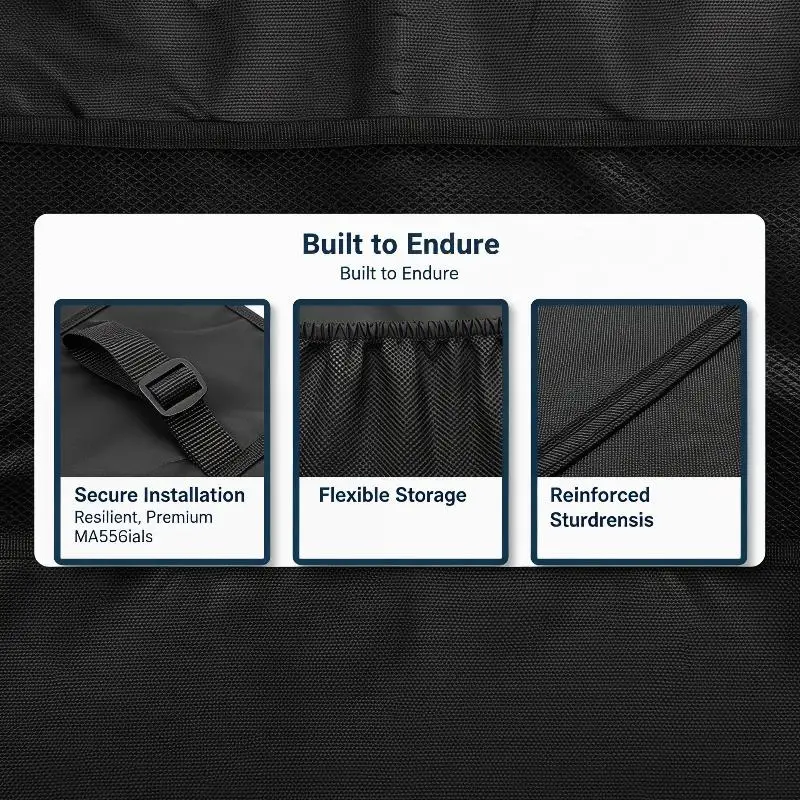 1Pcs Polyester Automotive Seat Covers Car Seat Back Kick Protectors Protection From Dirt And Mud Fit For Most Vehicles - view 3