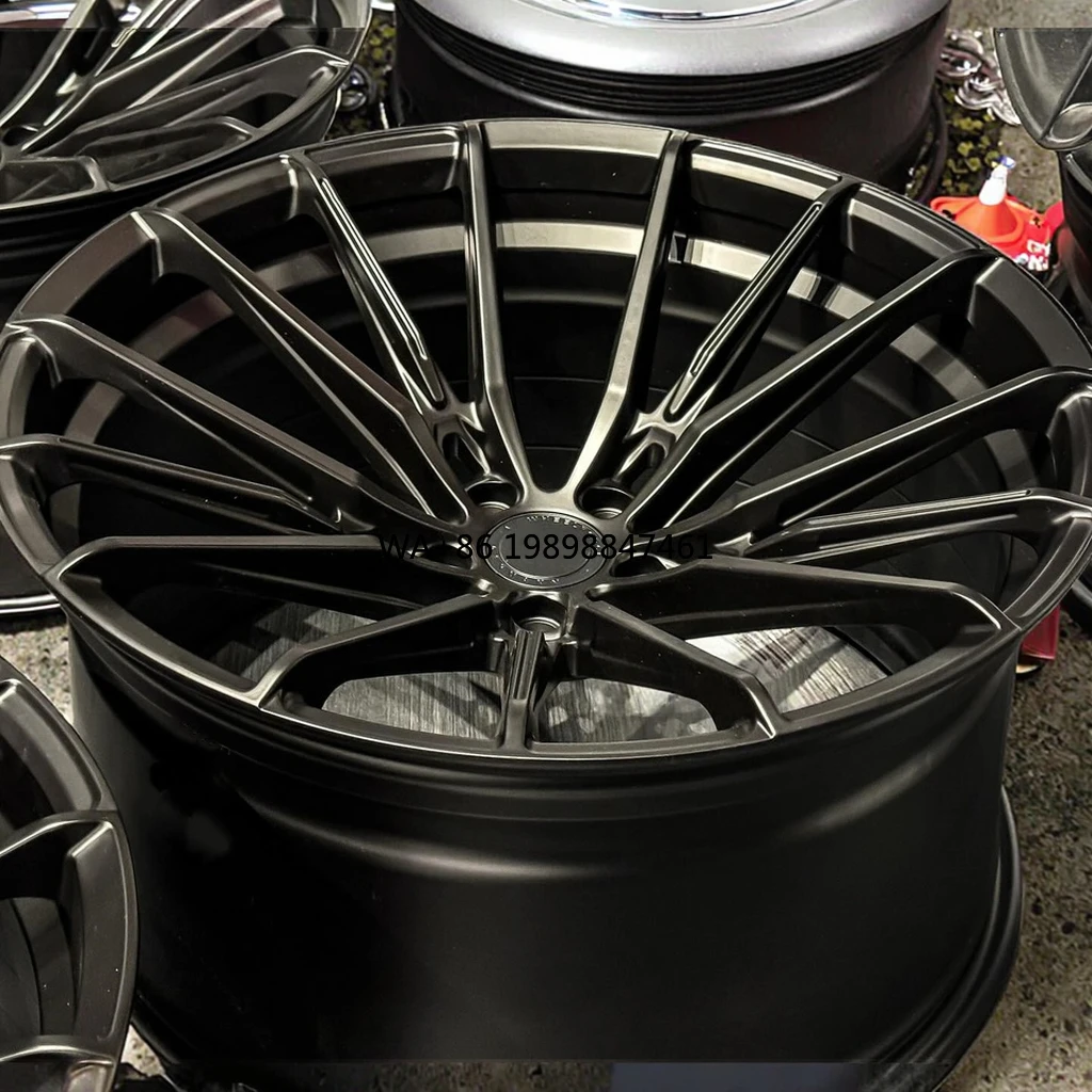 

New Concave Custom Alloy Forged Wheels 15-24 Inch TE37 4x100 4x101.6 Black and Red Racing Car Rims Design with 35mm 40mm for BBS