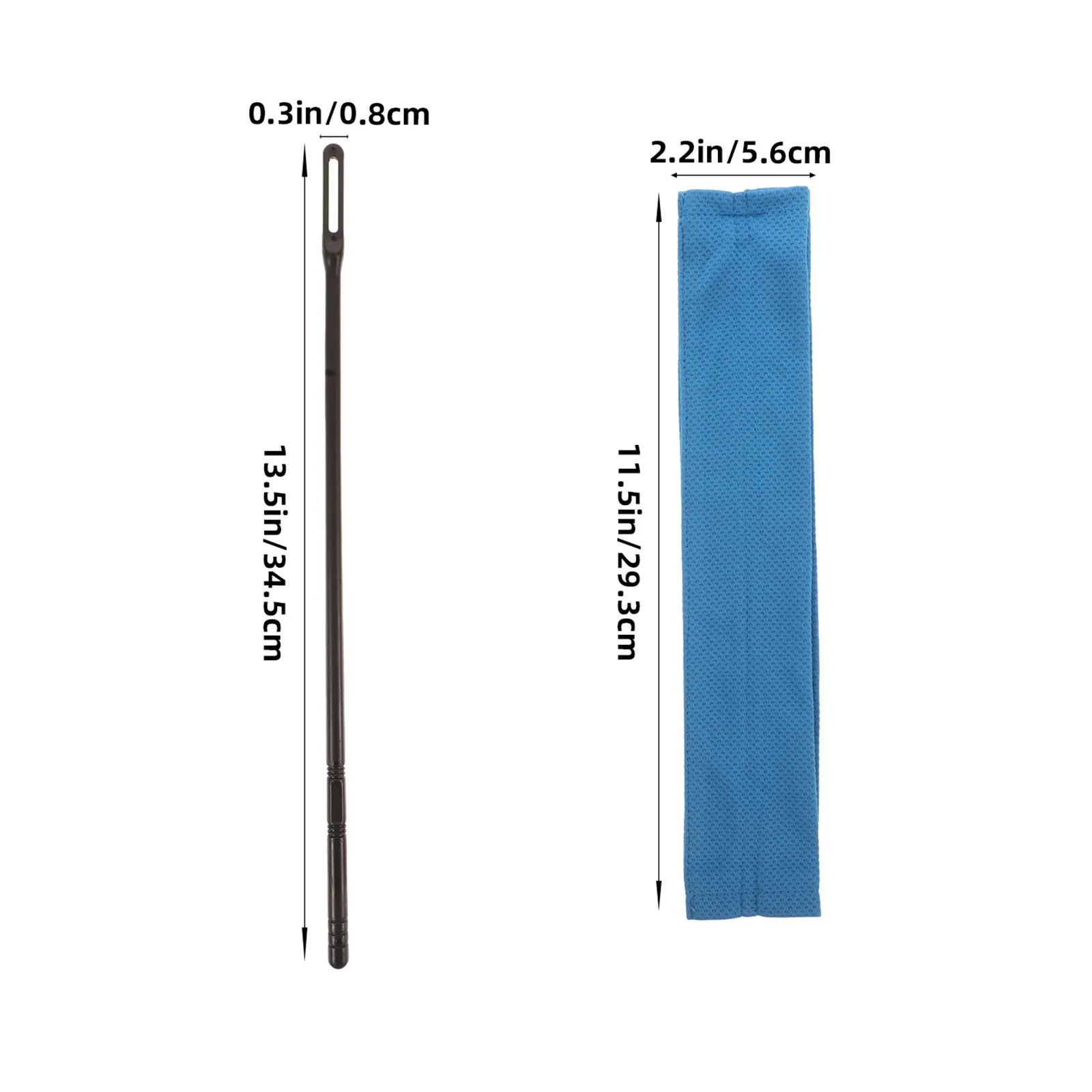1Set Flute Cleaning Cloth Bore Care Microfiber High Absorbency Quick-Dry Rod Tone Hole Maintenance Instrument Cleaning Kit