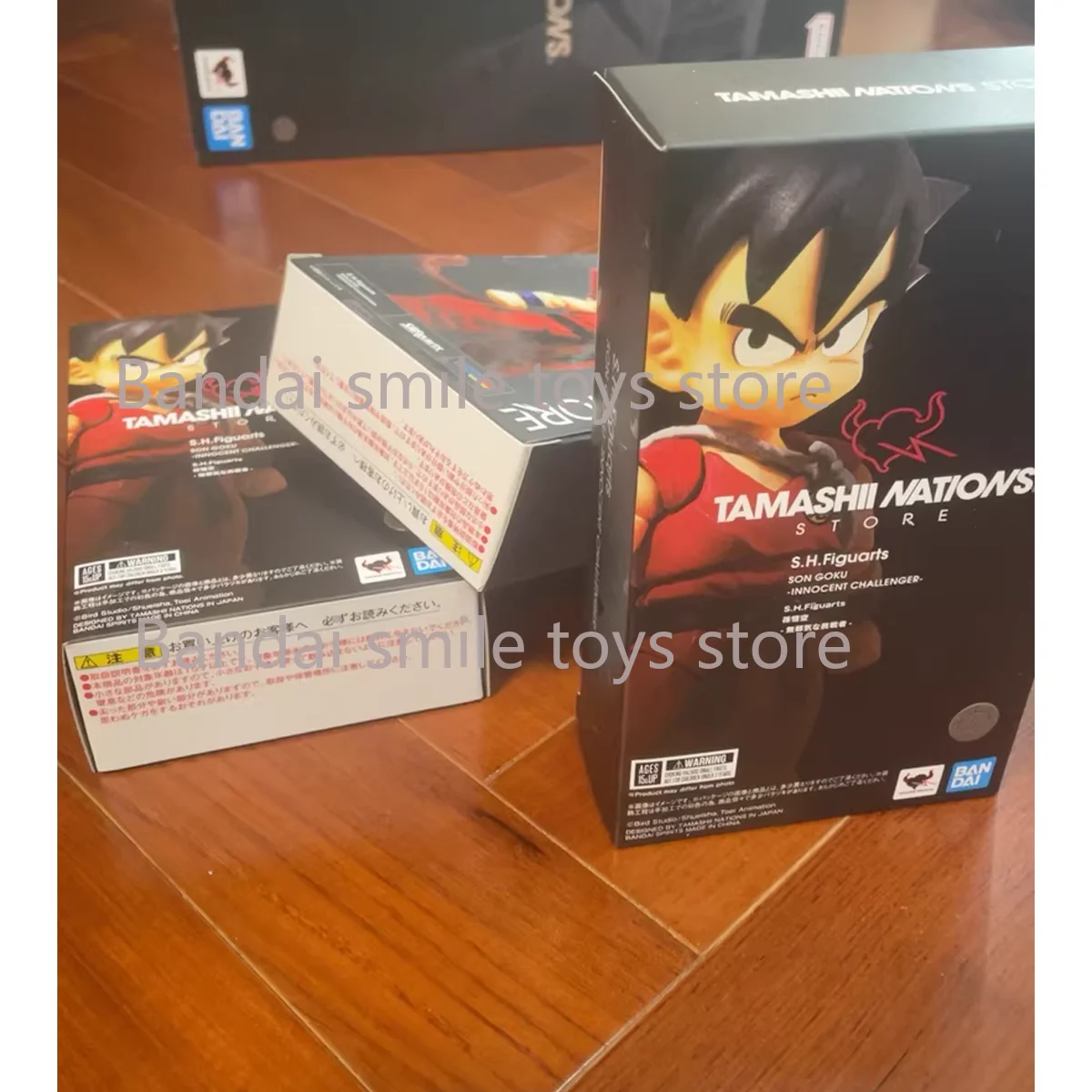 Bandai Original S.H.Figuarts SHF Son Goku An Innocent Challenger TNT articulations limitées mobiles Anime figurines jouet enfants cadeaux
