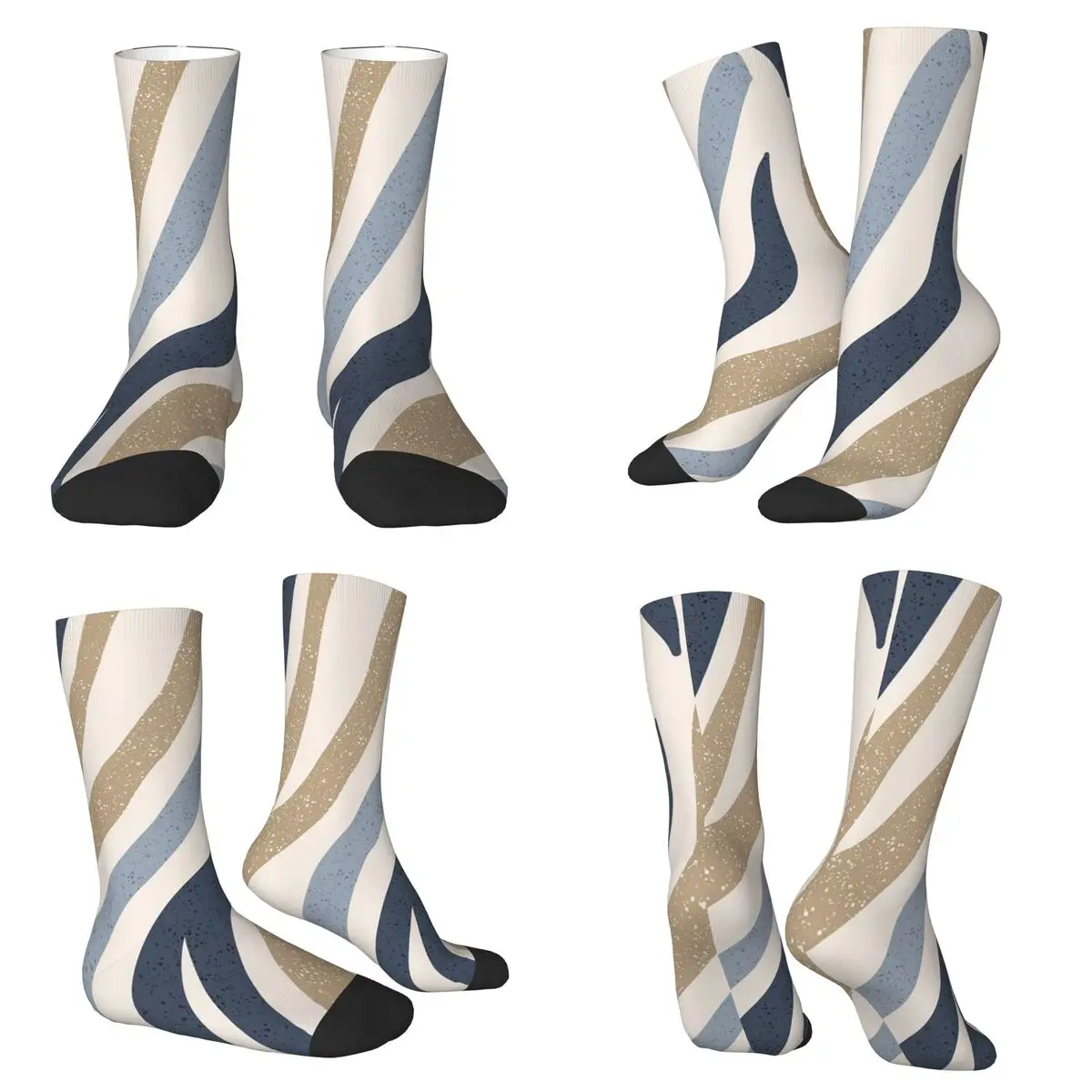 

Разноцветные носки с неоновыми полосками в стиле Харадзюку, супермягкие чулки, всесезонные длинные носки для мужчин и женщин, подарки на День святого Валентина