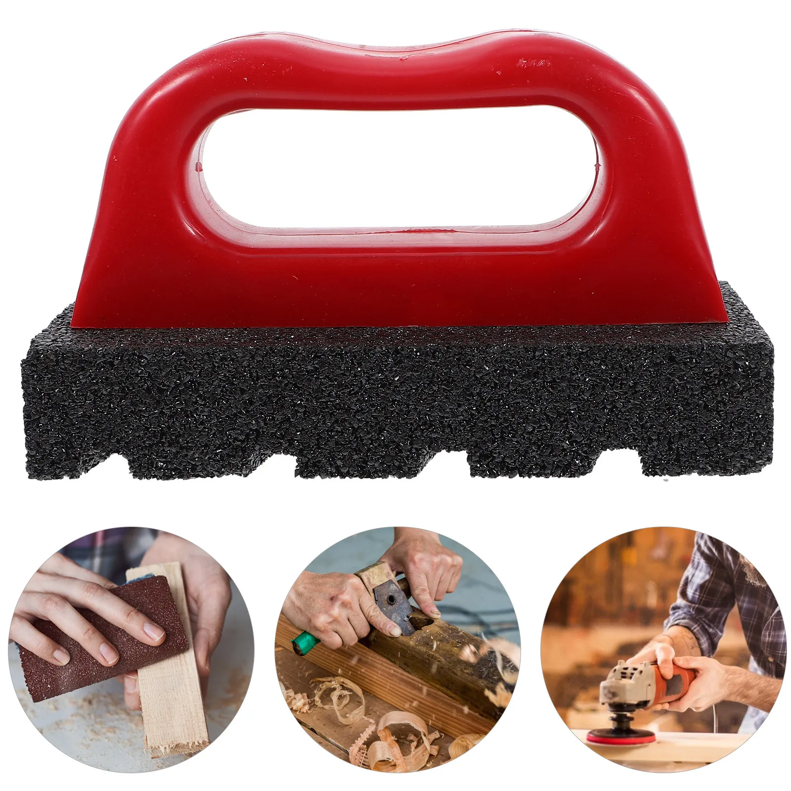 

Инструмент для очистки кирпича с вогнутыми пазами, эргономичная ручка с выемками, высокоэффективный блок для шлифовки бетона, щетка для очистки кирпича, инструменты для кладки, цемент