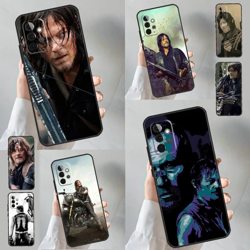 The Walking Dead Daryl Dixon Phone Case For Samsung Galaxy A14 A24 A34 A54 A13 A33 A53 A73 A12 A22 A32 A52 A51 A71 A52S