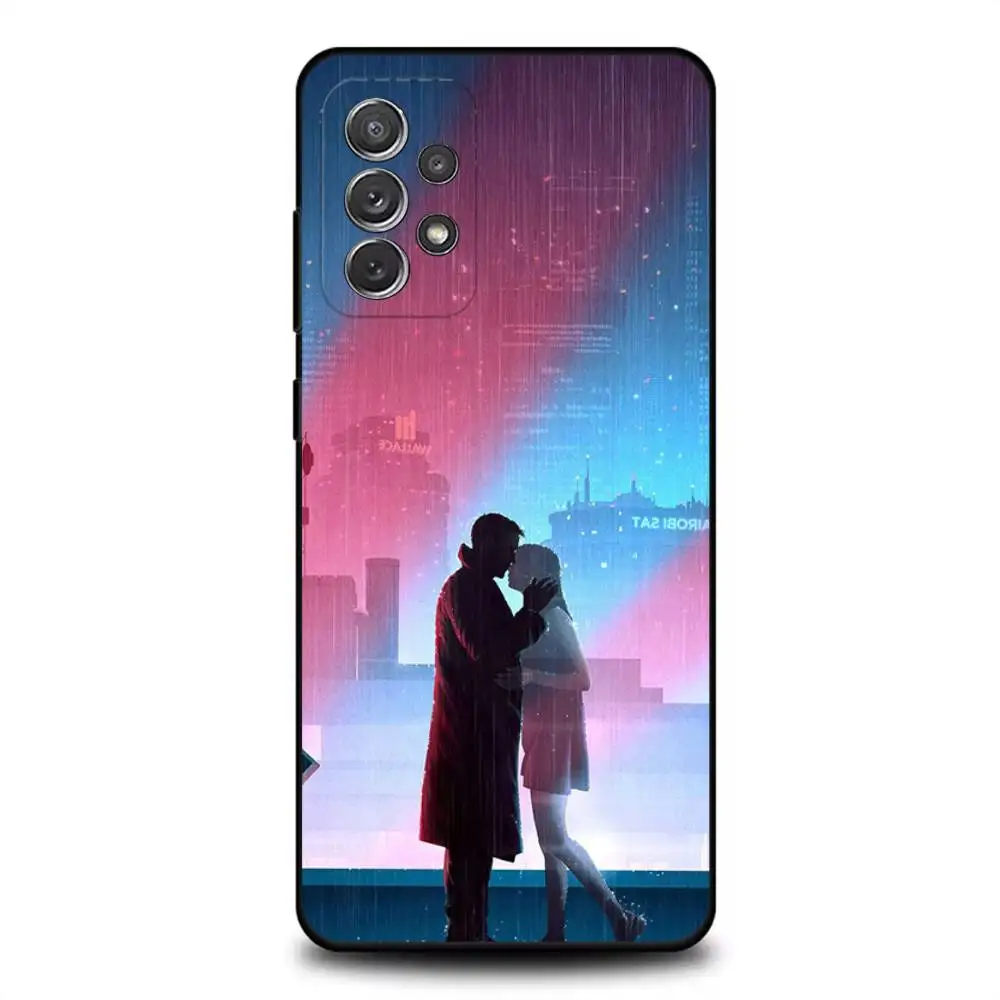 حافظة هاتف B-Blade R-Runner 2049 لهاتف سامسونج S25، S24، S21، S22، S23، S30، Ultra، S20، Plus، Fe، Lite، Note، 10,9,5G غطاء أسود