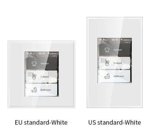 Lanbon L8 Alexa Google Home WiFi Smart Light Switch Remote Smart Life Home Automation Touch Wall Switch