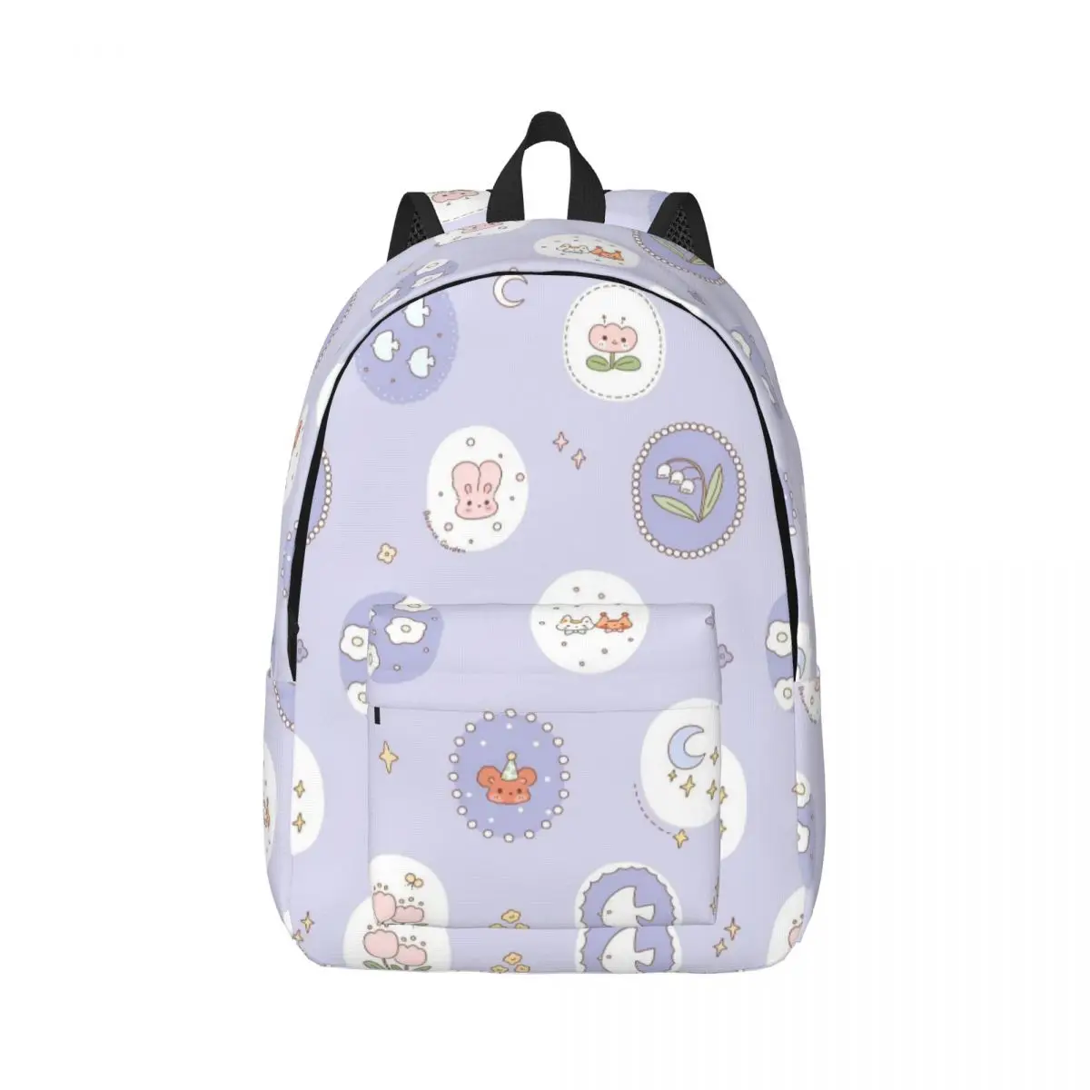 

Cartoon Cute Animals Backpack Student Schoolbag for Men Women Laptop Canvas Bags