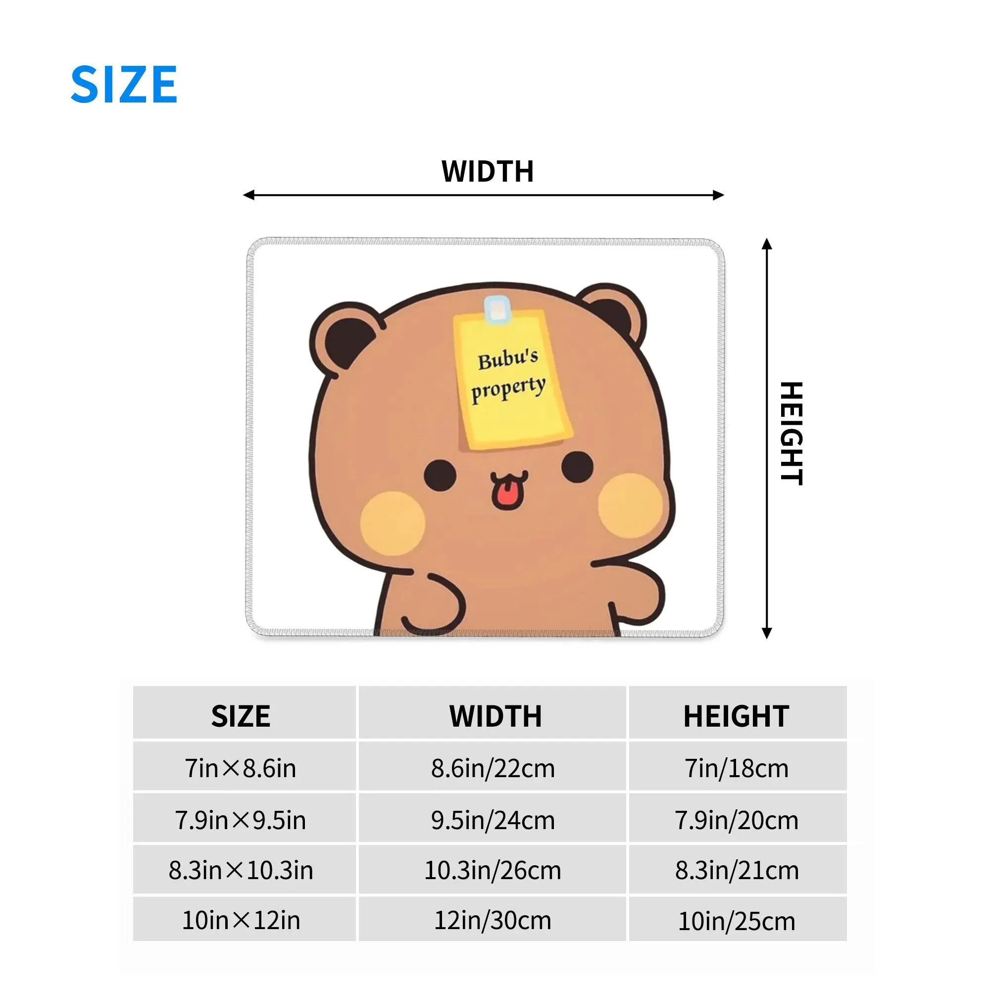 Bubu Dudu الباندا وبراوني الدب زوجين v8 2024 ماوس الوسادة الكمبيوتر لوحة المفاتيح ماوس حصيرة ألعاب الكمبيوتر مكتب للحاسوب شخصي حصيرة