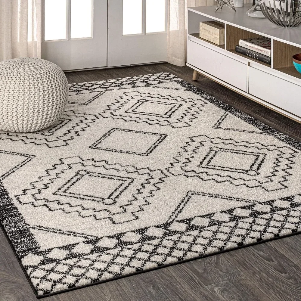 

Moroccan Beni Souk Indoor Area-Rug Bohemian Farmhouse Rustic Geometric Easy-Cleaning Bedroom Kitchen Living Room Non Shedding