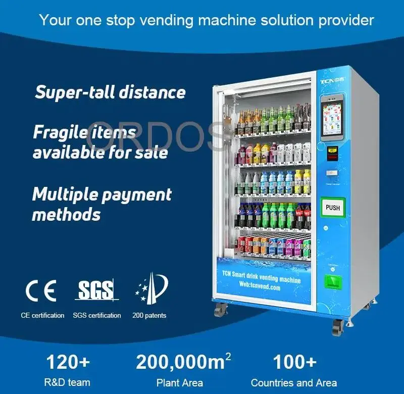 Distributeur Automatique Beverage Bottle Drink Vending Machine Automatic Snack vending