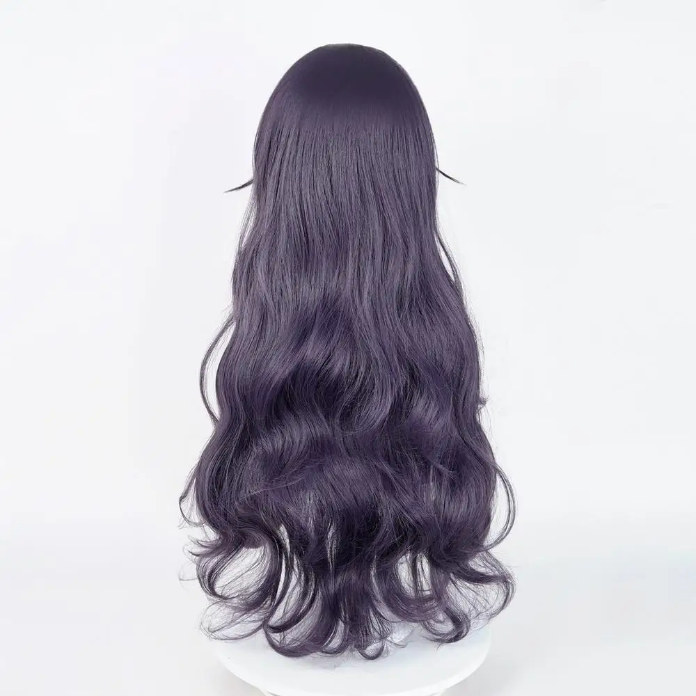 Nowe Anime Kwiat Zapachowy Kwitnie z Dignitą Waguri Kaoruko ‌   Peruka Cosplay Damska Fioletowa Długa Kręcona Halloween Rekwizyt