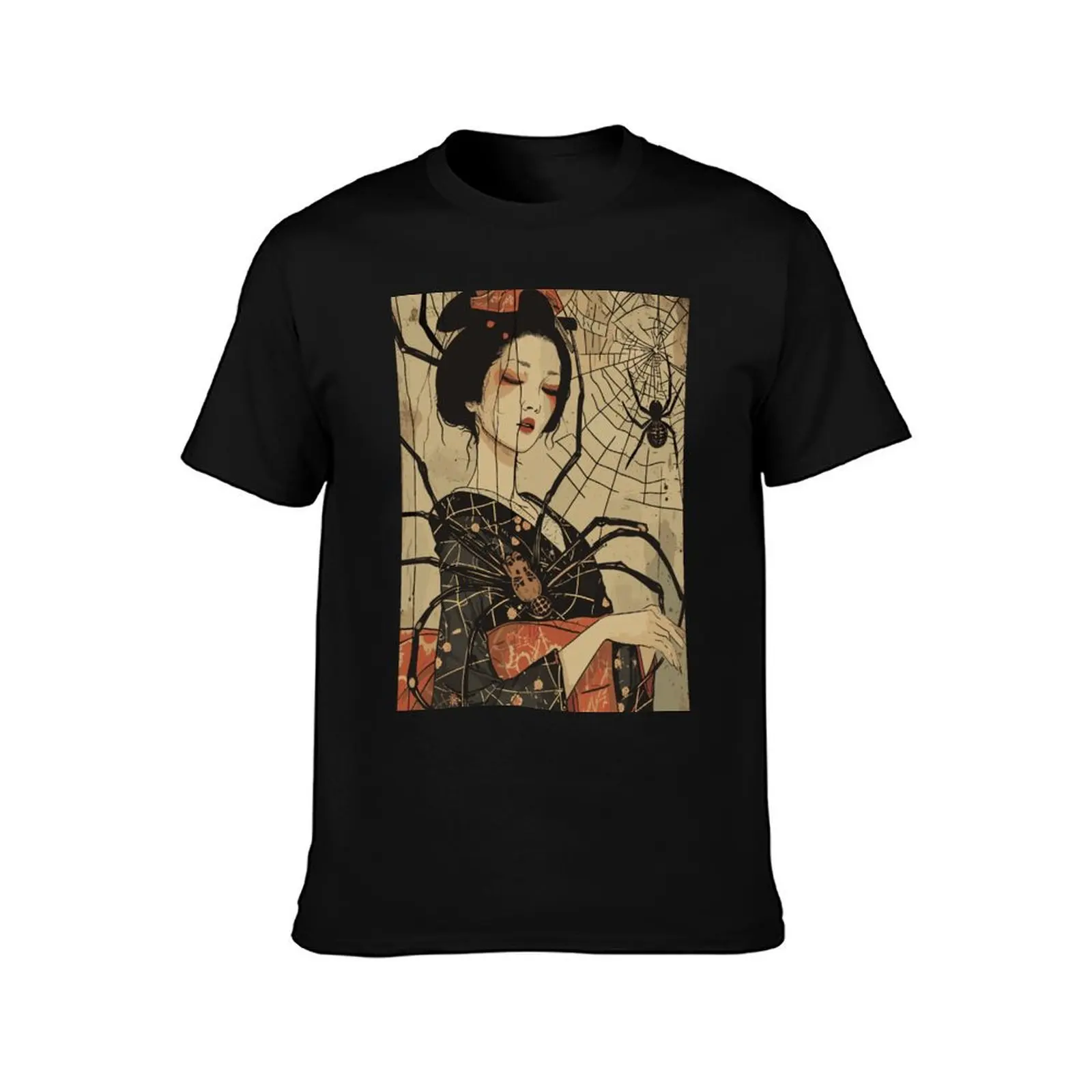 A Japanese Jorogumo Art 02 T-Shirt oversizeds blanks t shirt men