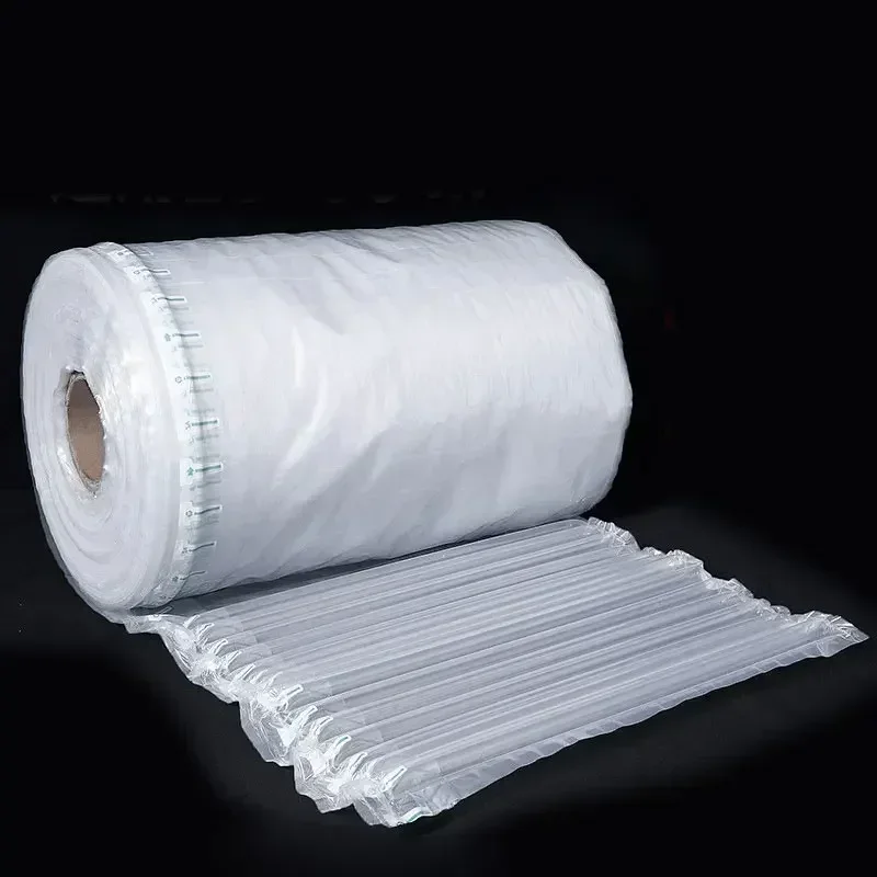 50 Meter Air Column Bag Roll Material Cushion Shock-absorbing Transport Bubble Film Package Logistics Seismic Bubble Column Pad